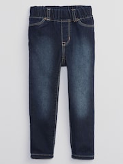 Gap Dark Wash Blue Pull On Denim Jeggings (12mnths-5yrs) - Image 6 of 8
