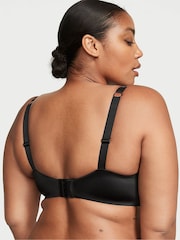 Victoria's Secret Black Monogram Bombshell Add 2 Cups Push Up Shine Strap Bra - Image 2 of 3