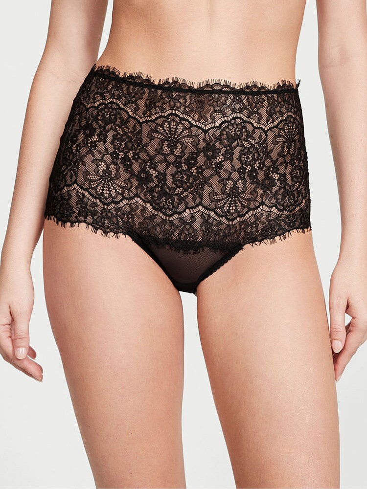 Victoria's Secret Black Cheeky Knickers - Image 1 of 3