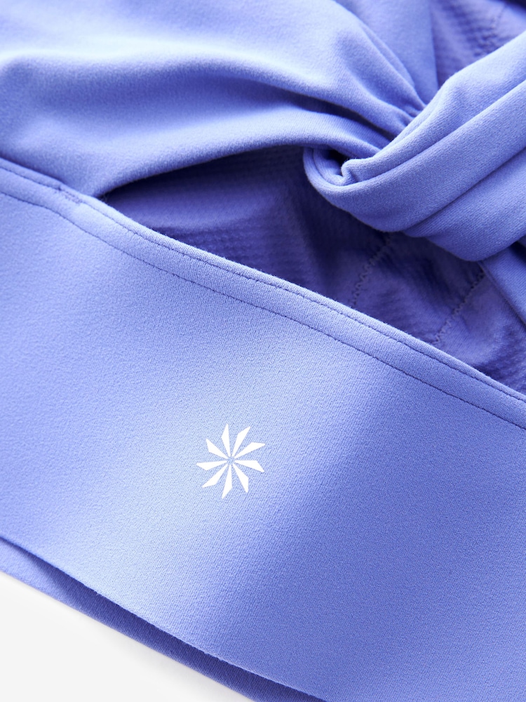 Lila - Athleta Warrior Lang geschnittener Sport-BH mit mittelstarkem Stützeffekt - Bild 3 von 3 Lila - Athleta Warrior Lang geschnittener Sport-BH mit mittelstarkem Stützeffekt - Bild 3 von 3