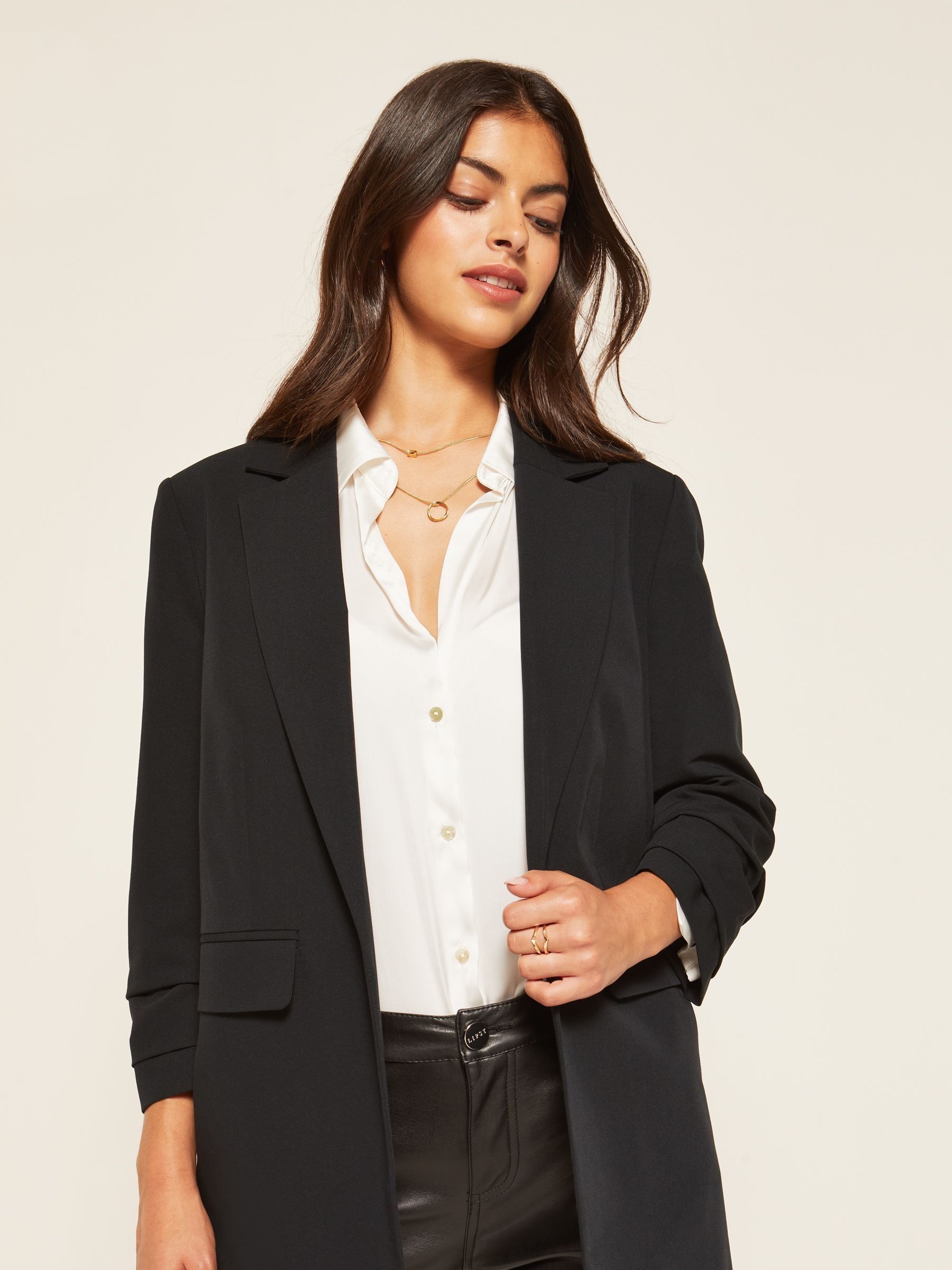 Petite tailored blazer cheap