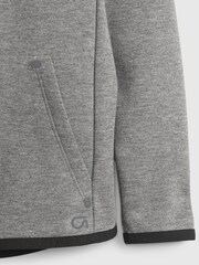 Gap Grey Fit Tech Performance Zip Up Hoodie - Image 3 of 3