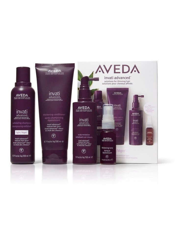 Aveda Invati Advanced System Set Light (worth £112) - Image 1 of 2