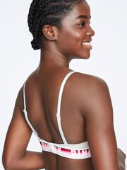 Victoria's Secret PINK Silver Frost Grey Wear Everywhere Super Push Up - Image 2 of 4