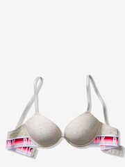 Victoria's Secret PINK Silver Frost Grey Wear Everywhere Super Push Up - Image 3 of 4