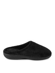 Totes Black Isotoner Popcorn Terry Mule - Image 2 of 5