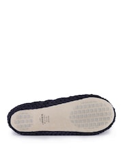Totes Black Isotoner Popcorn Slippers - Image 4 of 5