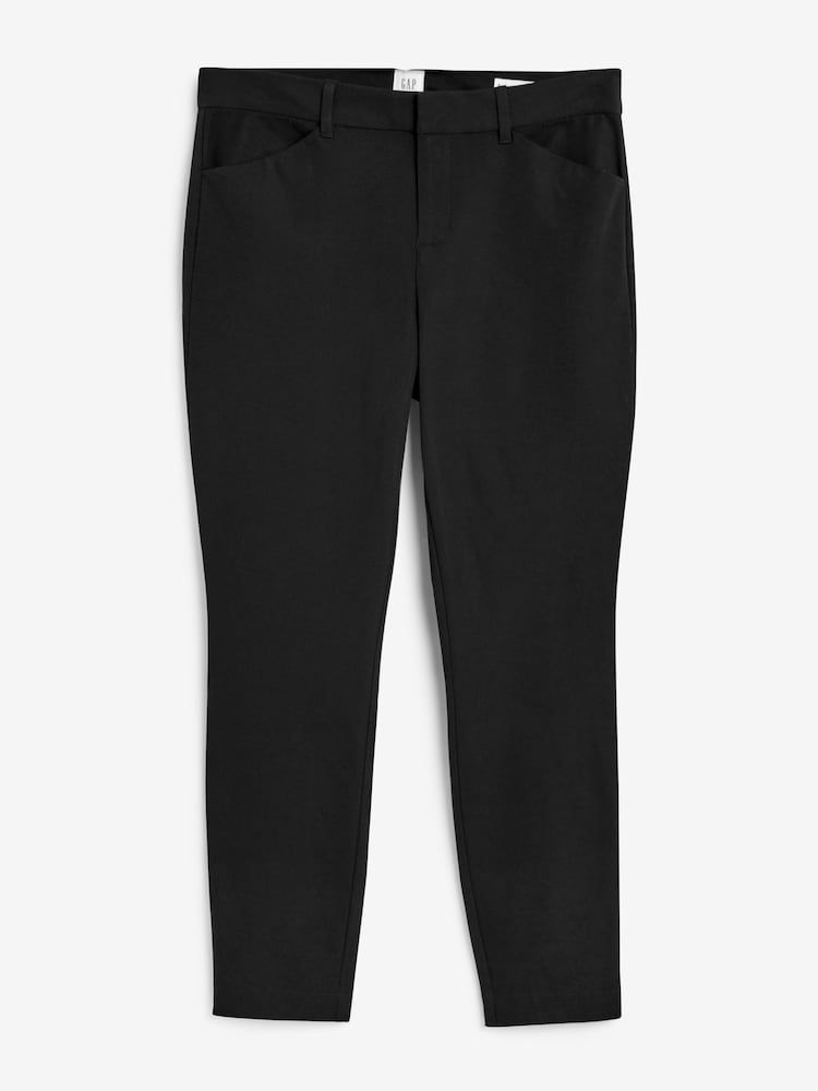 Gap Black Mid Rise Skinny Fit Ankle Trousers - Image 10 of 10
