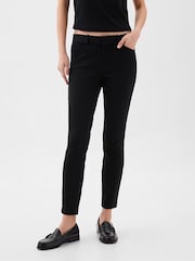 Gap Black Mid Rise Skinny Fit Ankle Trousers - Image 3 of 10