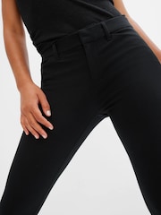 Gap Black Mid Rise Skinny Fit Ankle Trousers - Image 8 of 10