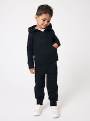 Gap Black Pullover Logo Zip Up Hoodie (6mths-5yrs) - Image 4 of 6