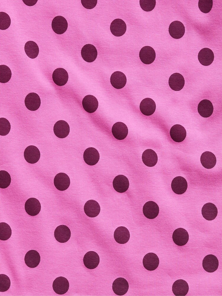 Gap Pink Polka Dot Long Sleeve Pyjama Set - Image 2 of 2