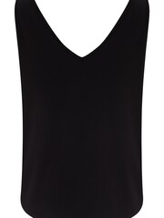 Pour Moi Black Sophie V Neck Jersey Vest - Image 5 of 5