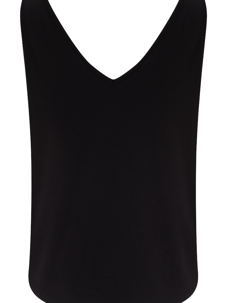 Pour Moi Black Sophie V Neck Jersey Vest - Image 5 of 5 Pour Moi Black Sophie V Neck Jersey Vest - Image 5 of 5