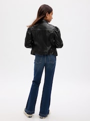 Gap Mid Wash Blue High Waisted Flare Stretch Denim Jeans (4-16yrs) - Image 3 of 4
