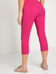 Roman Cerise Pink Cropped Stretch Trouser - Image 2 of 4