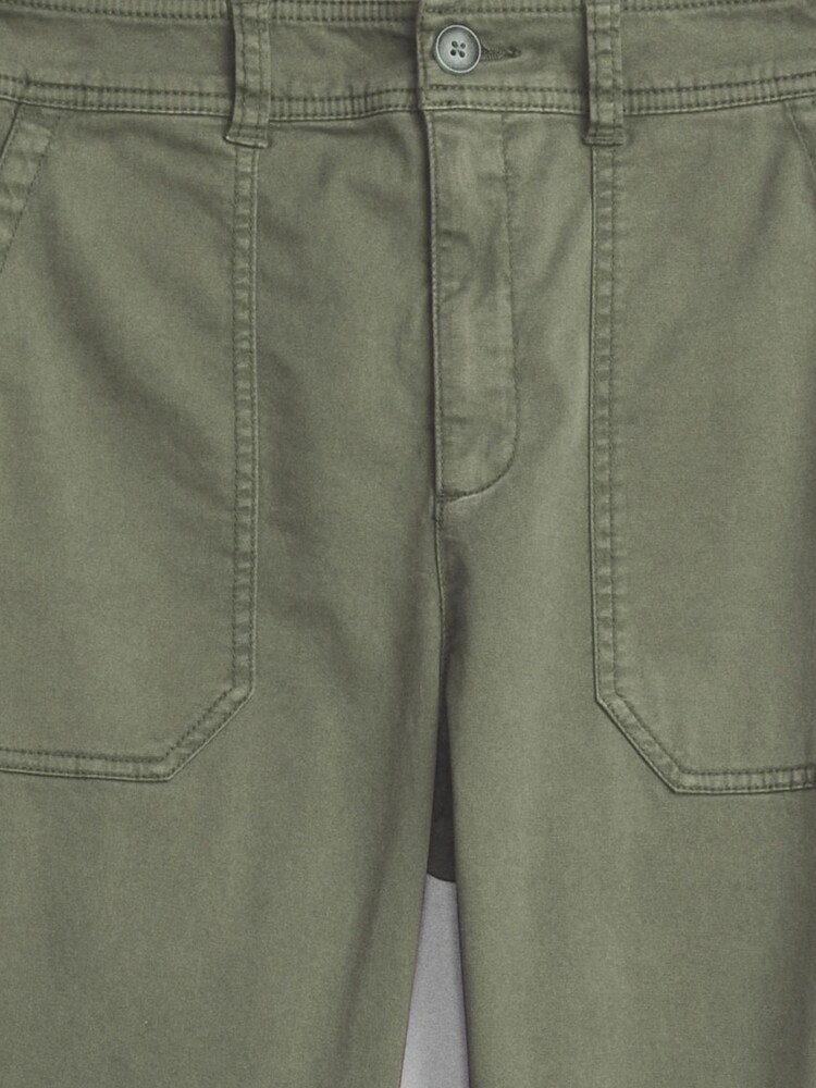 Gap Green High Rise Girlfriend Utility Trousers - Image 5 of 5