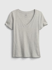 Gris - Gap camiseta vintage de manga corta - Imagen 5 de 5
