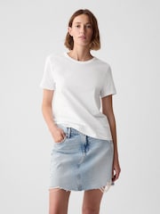 Gap White Vintage Crew Neck Short Sleeve T-Shirt - Image 1 of 8
