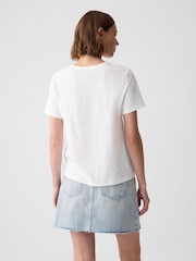 Gap White Vintage Crew Neck Short Sleeve T-Shirt - Image 2 of 8