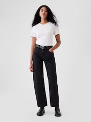 Gap White Vintage Crew Neck Short Sleeve T-Shirt - Image 6 of 8