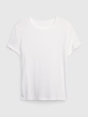 Gap White Vintage Crew Neck Short Sleeve T-Shirt - Image 8 of 8