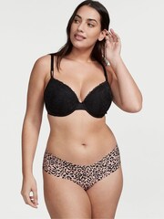 Victoria's Secret Nude Cameo Animal Cheeky No-Show Knickers - Image 1 of 1