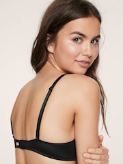 Victoria's Secret PINK Black Smooth Push Up T-Shirt Bra - Image 2 of 4