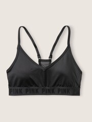 Victoria's Secret PINK Pure Black Lightly Lined Low Impact Sports Bra - Image 2 of 2