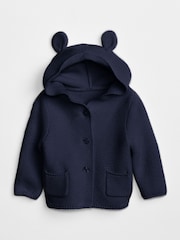 Cárdigan de punto con diseño de Brannan Bear para bebés de Gap (recién nacido-24 meses) - Imagen 4 de 5