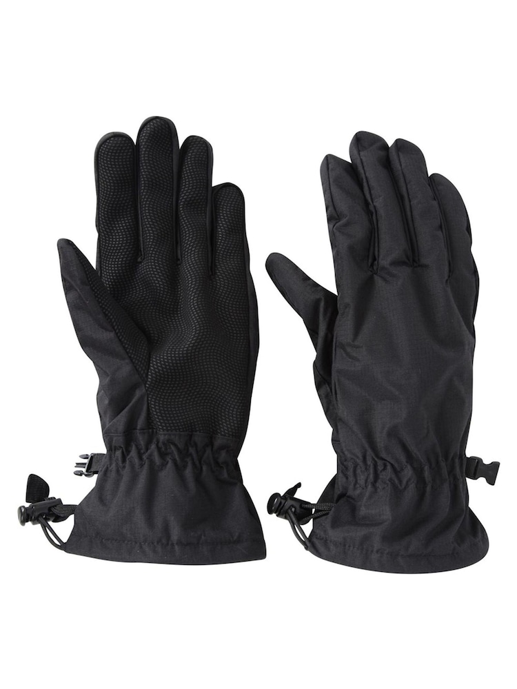Mountain Warehouse Black Black Extreme Waterproof Womens Gloves - Image 2 of 5