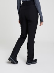 Mountain Warehouse Black Avalanche Womens High-Waisted Slim Fit Ski Pants - Image 3 of 5