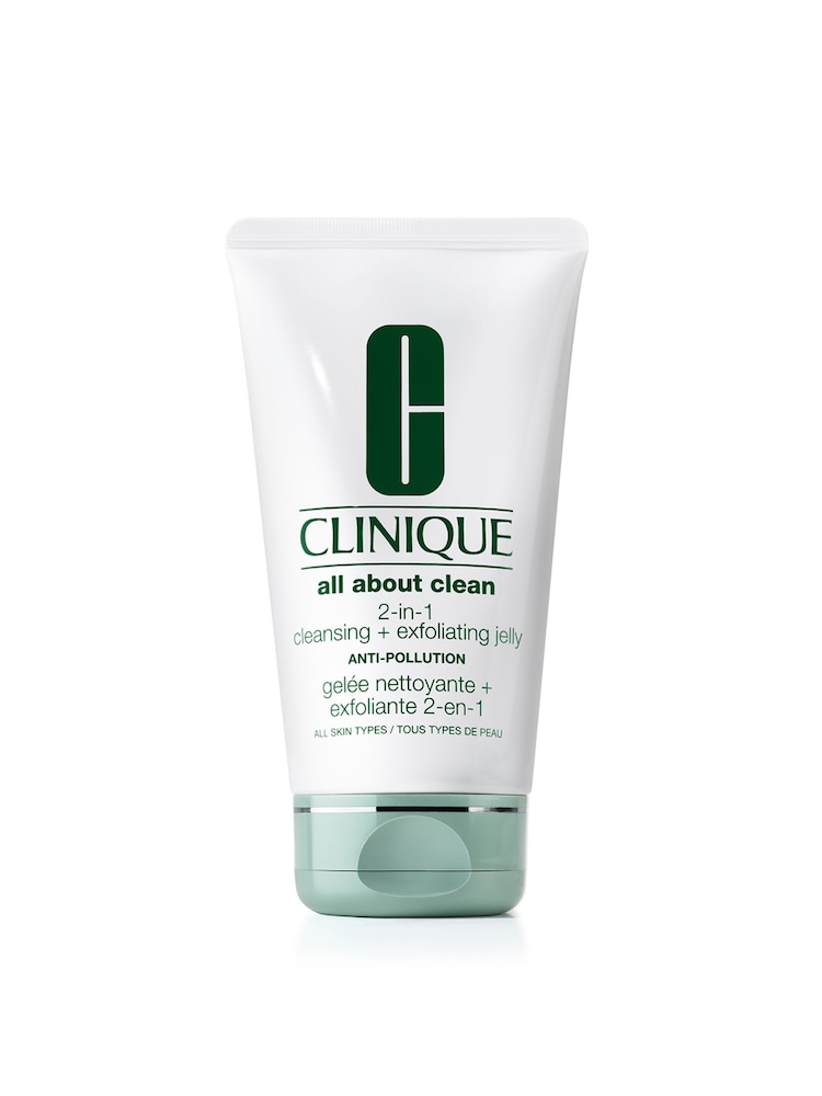 Clinique All About Clean 2-in-1 Cleansing + Exfoliating Jelly 150ml - Image 1 of 5