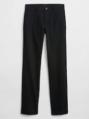 Gap Navy Blue Straight Fit Stretch Essential Chino Trousers - Image 6 of 7