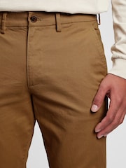 Gap Brown Slim Fit Stretch Essential Chino Trousers - Image 5 of 6
