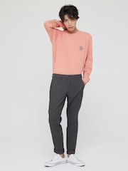 Gap Black Slim Fit Stretch Essential Chino Trousers - Image 1 of 4
