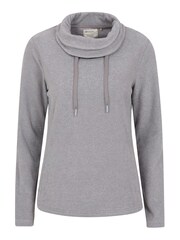 Mountain Warehouse Grey Grey Hebridean Womens Cowl Neck Fleece - Image 1 of 5