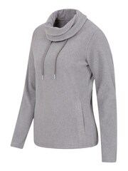 Mountain Warehouse Grey Grey Hebridean Womens Cowl Neck Fleece - Image 3 of 5