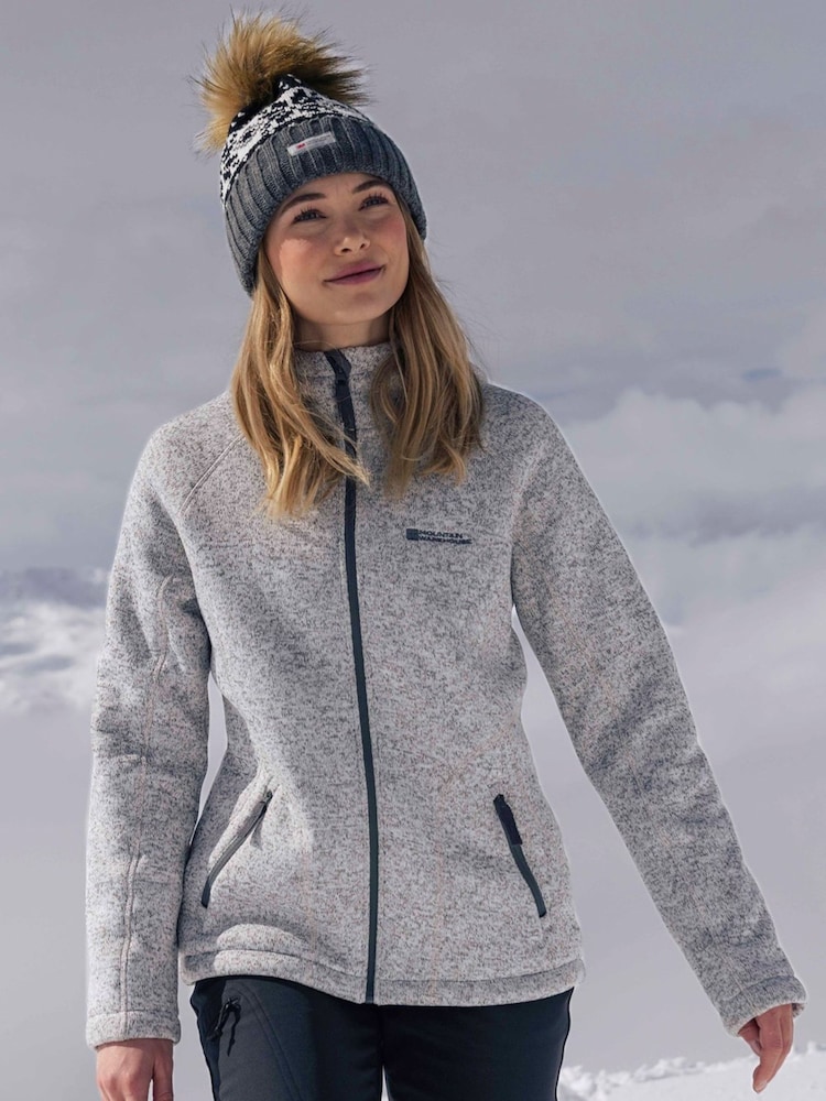 Mountain Warehouse Grey Nevis Womens Borg Lined Hoodie - Image 1 of 1