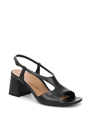 Vionic Black Raquel Regular Fit Arch Support Slingbacks - Image 3 of 7