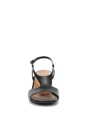 Vionic Black Raquel Regular Fit Arch Support Slingbacks - Image 4 of 7