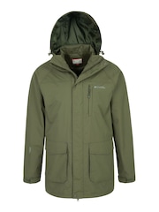 Mountain Warehouse Green Glacier II Extreme Mens Waterproof Long Jacket - Image 4 of 5