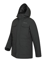 Mountain Warehouse Black Concord Waterproof Extreme Mens Down Long Jacket - Image 4 of 5