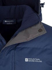 Mountain Warehouse Blue Snow Mens Padded Jacket - Image 4 of 5