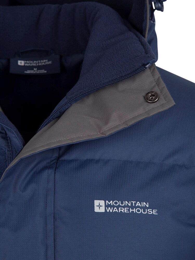 Mountain Warehouse Blue Snow Mens Padded Jacket - Image 5 of 5
