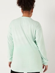 Victoria's Secret PINK White Long Sleeve T-Shirt - Image 2 of 4