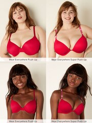 Victoria's Secret PINK Red Pepper Shine Smooth Super Push Up Bra - Image 2 of 4