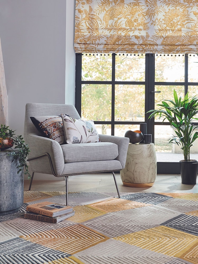 Yellow Rhythm Rug - Image 1 of 2