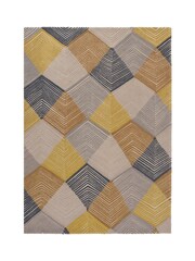 Yellow Rhythm Rug - Image 2 of 2