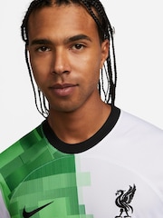 Nike White Liverpool FC Stadium 23/24 Away Football Shirt - Image 3 of 12